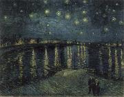 Vincent Van Gogh Starry Night over the Rhone oil